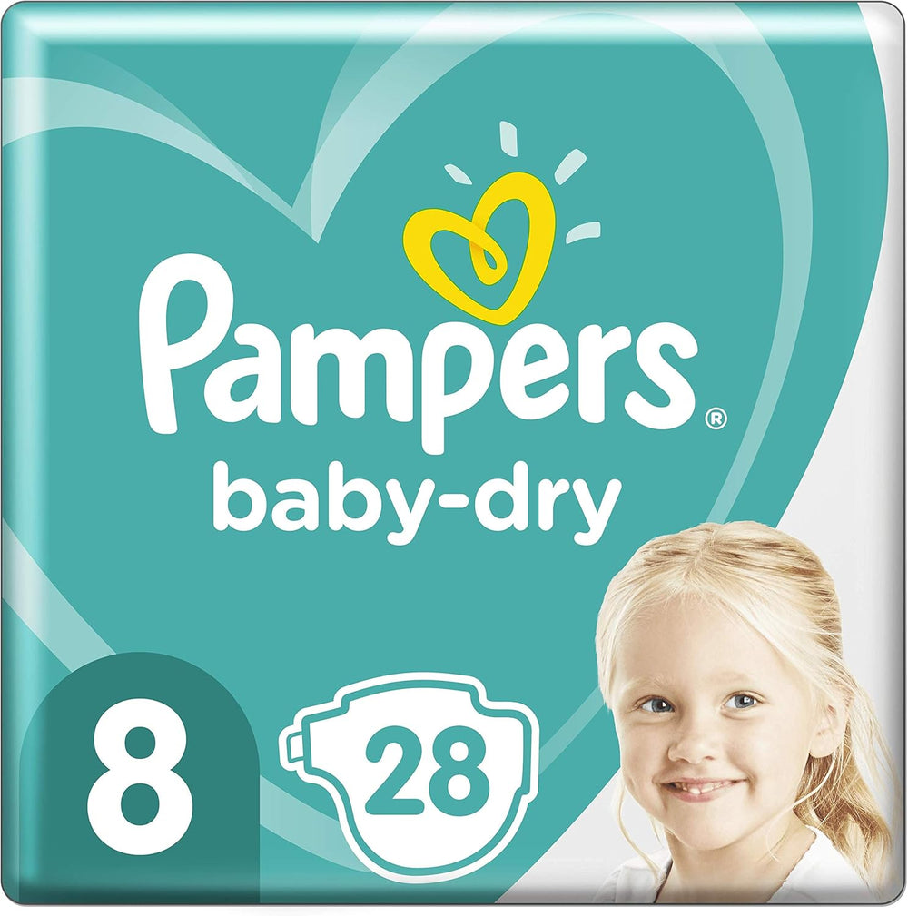 Windeln Pampers 81657566 Baby-Dry Pants, weiß