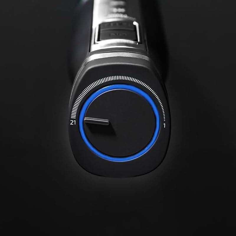 Cecotec Handmixer Powergear 1500 – Klingen aus Titanbeschichtung, 21 Geschwindigkeitsstufen, 1500 W, inklusive Glas mit Deckel. (Schwarz Und Edelstahl, XL) Kitchen Naty Shop