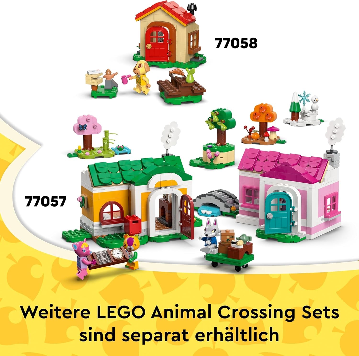 LEGO Animal Crossing – Eugens Museumssammlung – Interaktives Spielset mit Eugen & Liliane Minifiguren, Dinosaurierfossilien & Zubehör – Gamer Geschenk für Mädchen & Jungen ab 7 Jahren – 77056