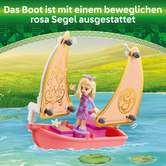 LEGO Wicked Glinda, Elphaba und Nessarose an der Shiz University, Segelboot und 3 Figuren, Spielzeugboot, Geschenk für Mädchen und Jungen ab 7 Jahren, Puppenhausliebhaber, 75681 Bausets. Besuchen Sie den LEGO-Store