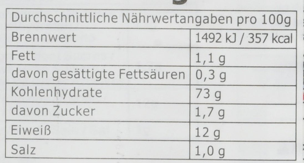 Weizennudeln (Qingtian), 6er-Pack (6 Packungen x 400 g)
