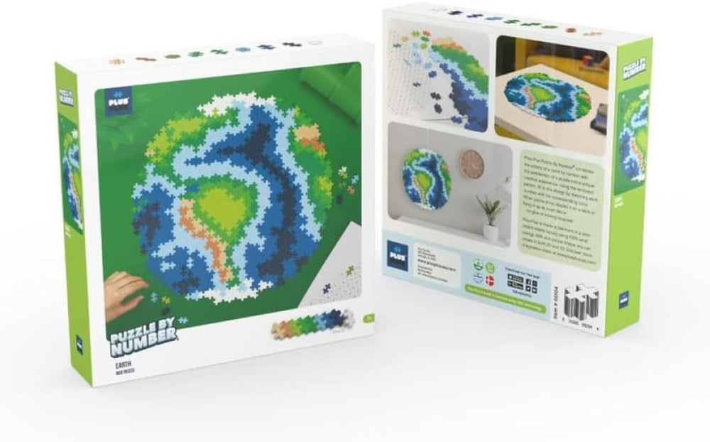 PLUS PLUS Earth Block Puzzle 800 Stück(e) Globus, Erde
