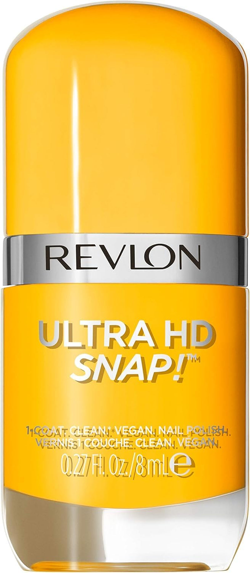 Revlon Ultra HD Snap Nagellack, langlebig, vegane Formel, schnell trocknend, einschichtig, volle Deckkraft, Farbe (8 ml), Hot Stuff (007), Unisex