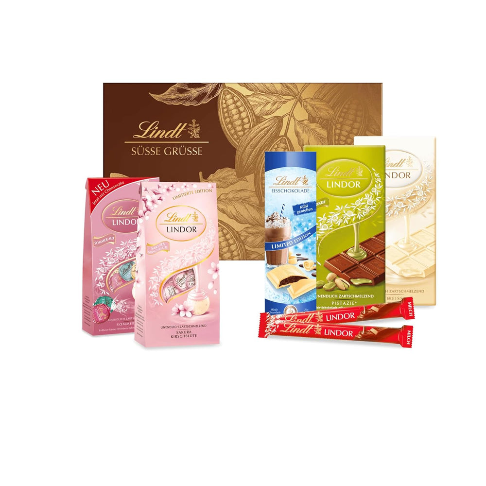 Lindt-Schokolade | LINDOR-Sortiment | 1371g | 110 Trüffel in feiner Schokolade mit zartschmelzender Füllung | Schenken Sie Schokolade zum Teilen