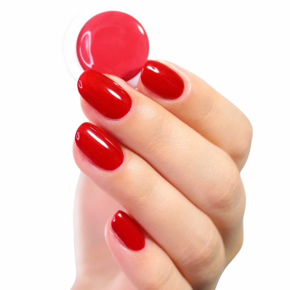Alessandro Striplac Red Paradise UV-Nagellack – Zart und langlebig – Einfache Entfernung dank der Entfernungstechnologie – Vegan und tierversuchsfrei – 8 ml