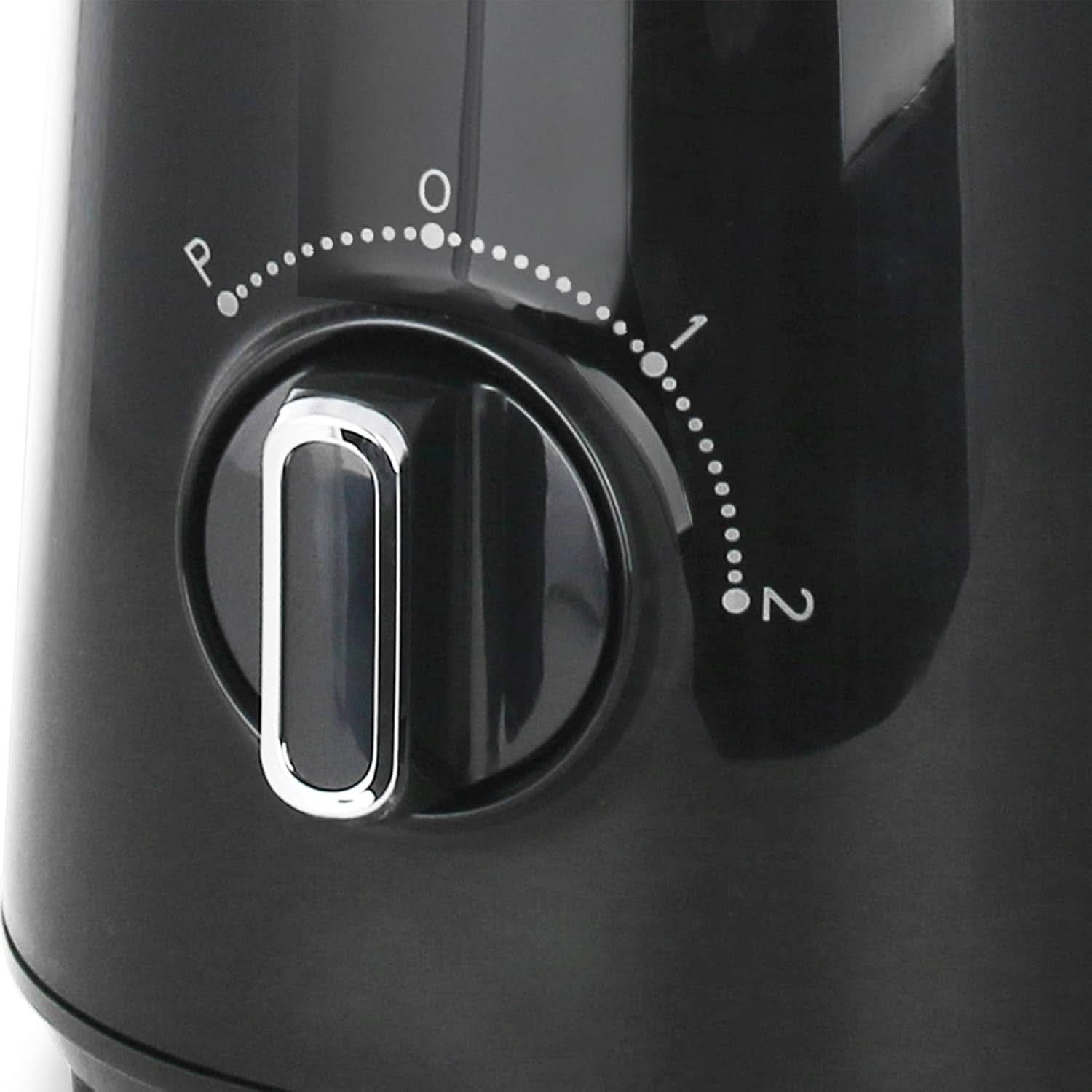 Emerio Standmixer BPA Frei Crush Ice Funktion 1.5L Behälter 2 Geschwindigkeiten + Pulse Funktion Messereinheit Aus Edelstahl Sicherheitsschalter Geschirrspülgeeignet 500 Watt BL-12816.8 Schwarz Bucatarie Naty Shop