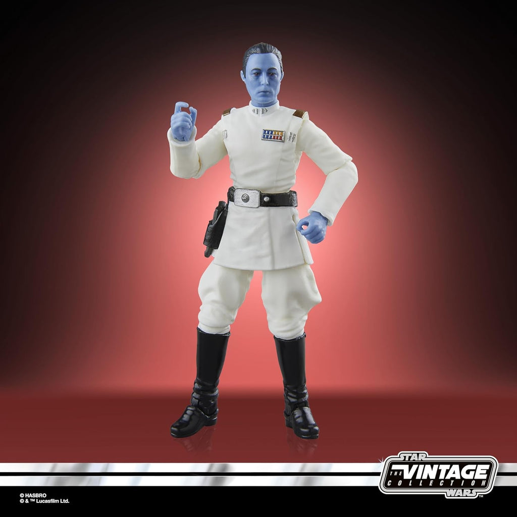 Star Wars Colecția Vintage Grand Admiral Thrawn, Star Wars: Ahsoka Figura de acțiune de colecționat (scară de 9,5 cm) Action figures Naty Shop