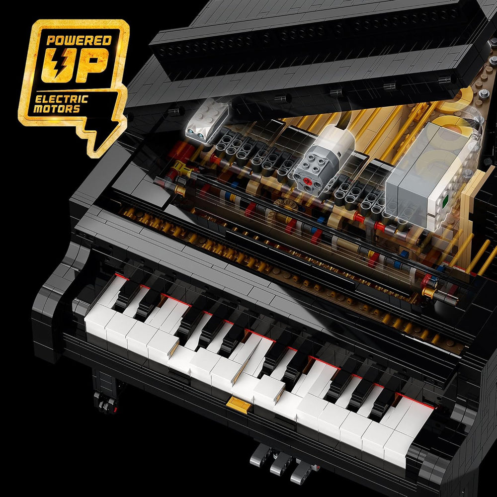 LEGO Ideas Konzertflügel (21323); Bauset; Ihr eigener Konzertflügel; tolles Modellbauprojekt geschätzt Pianisten, Musiker, Musikliebhaber oder Bastler (3.662 Teile)