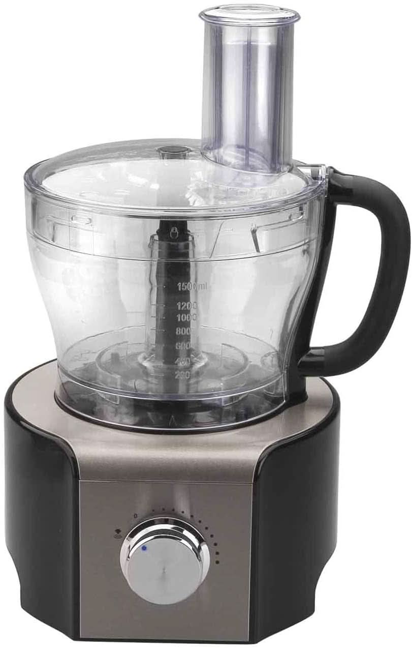 69079 -69079 Multifunktionsroboter 800 W-Schwarz, Edelstahl, Glas und Kunststoff, mehrfarbig Mutter und Kind Naty Shop