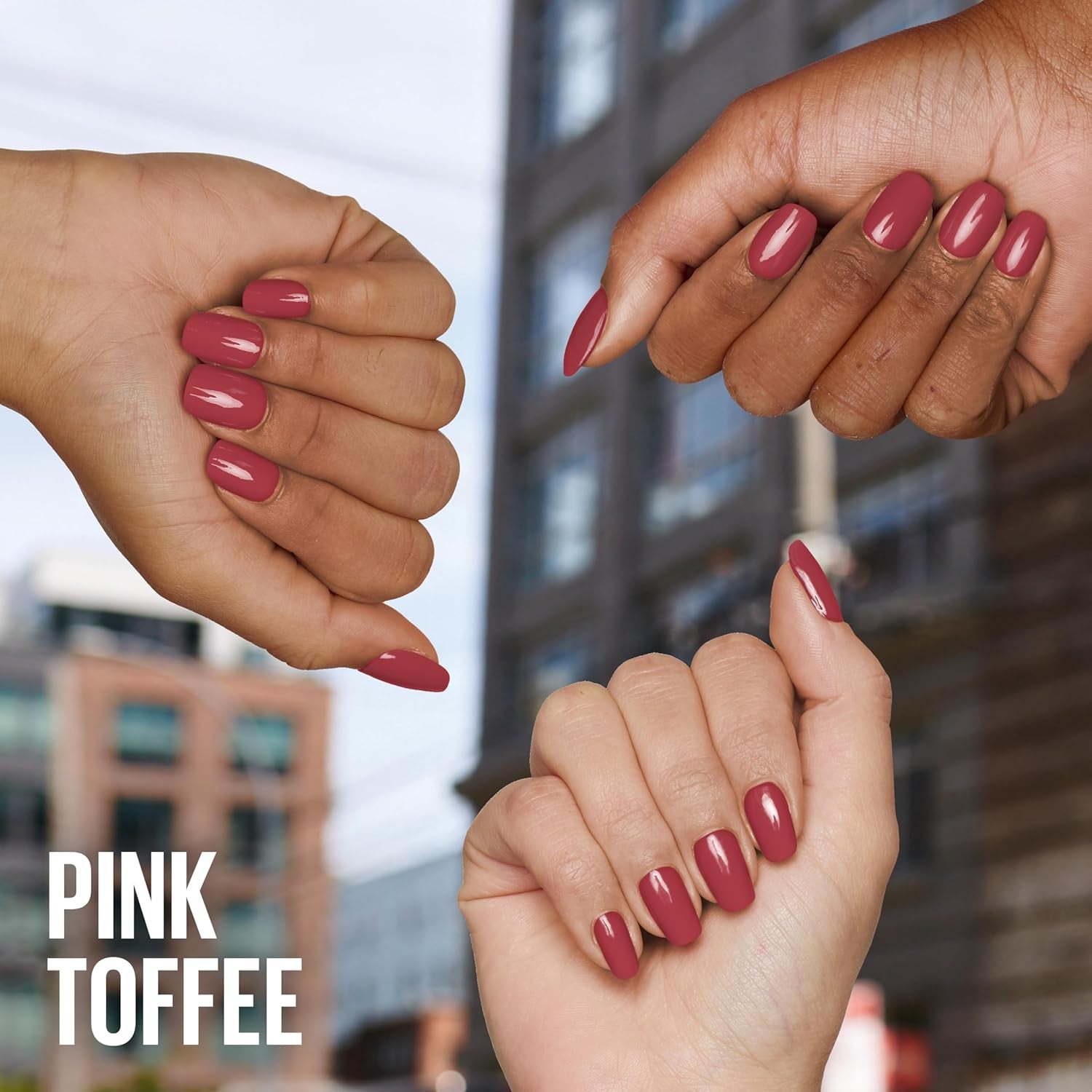 Maybelline New York Super Stay Ink Bonder 948 Pink Toffee – langanhaltender Nagellack für starke Nägel und intensive Farbe, 12,3 ml