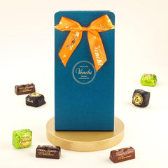 Venchi – Murrine Collection – Geschenkbox mit verschiedenen Chocoviar-Pralinen und Schokoladentafeln, 403 g – Mit IGP-Haselnüssen aus dem Piemonteser Wald – Geschenkidee – Glutenfrei
