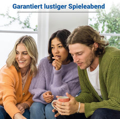 Ravensburger 27524 - Last One Laughing - Das Partyspiel zur Serie, LOL-Spiel für 3-8 Spieler ab 14 Jahren, 350+ Aufgaben für die „Don't Laugh“-Herausforderung, das lustige Kartenspiel zu den LOL-Staffeln 1, 2, 3 und 4
