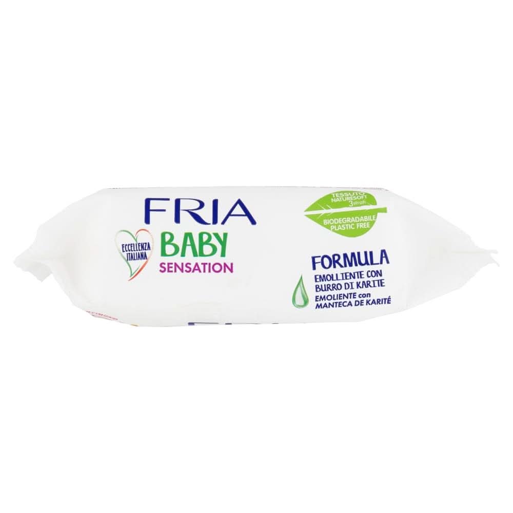 Șervețele de curățare Fria Baby Sensation Servetele Umede Bebelusi Naty Shop