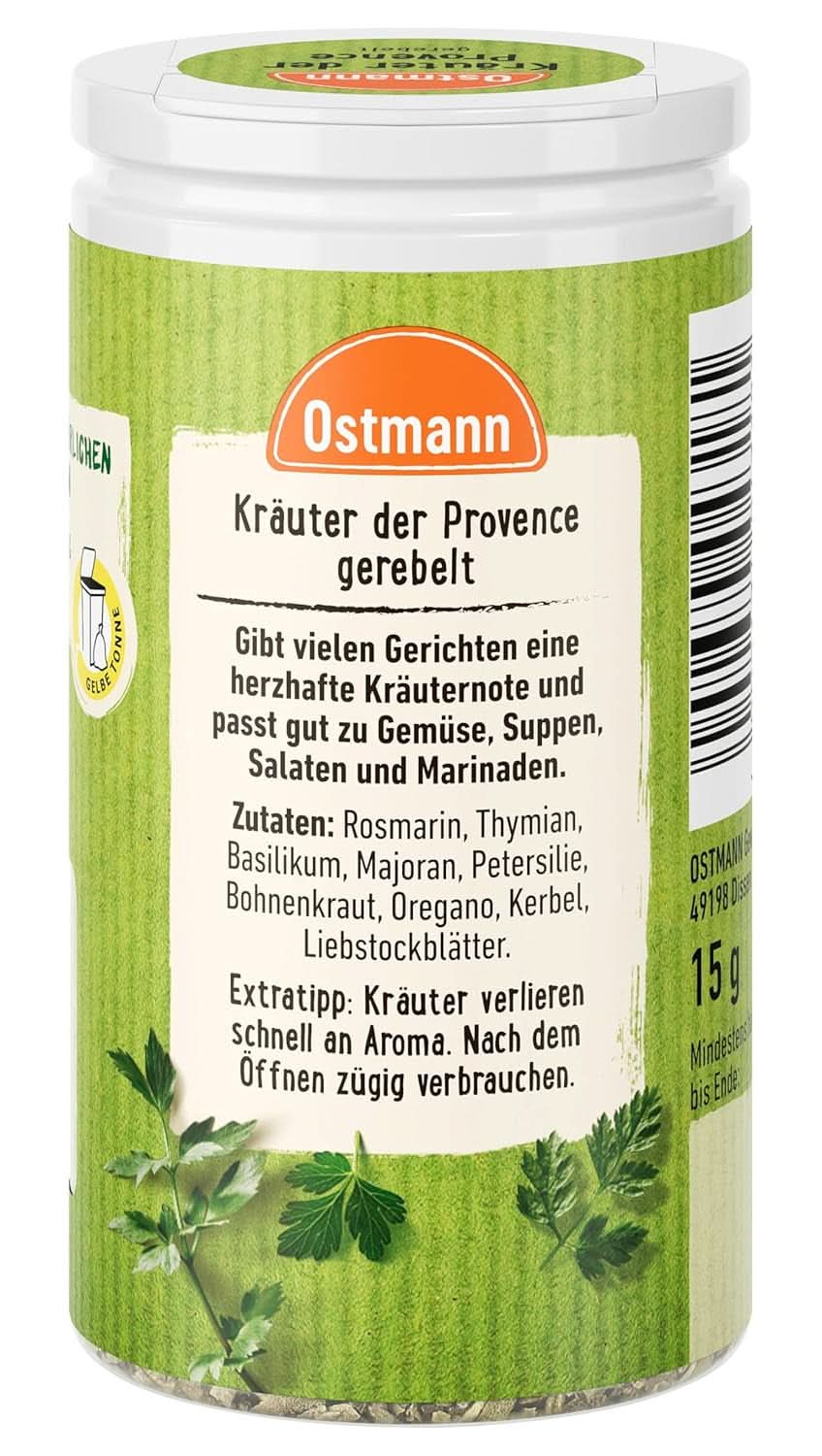Kräuter der Provence Ostmann, 15 G Gewürze Naty Shop