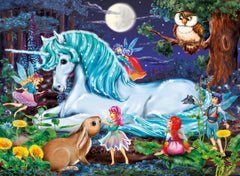 Ravensburger Puzzle für Kinder – 10793 Im Zauberwald – Einhorn-Puzzle für Kinder ab 6 Jahren, mit 100 Teilen im XXL-Format Puzzle Naty Shop