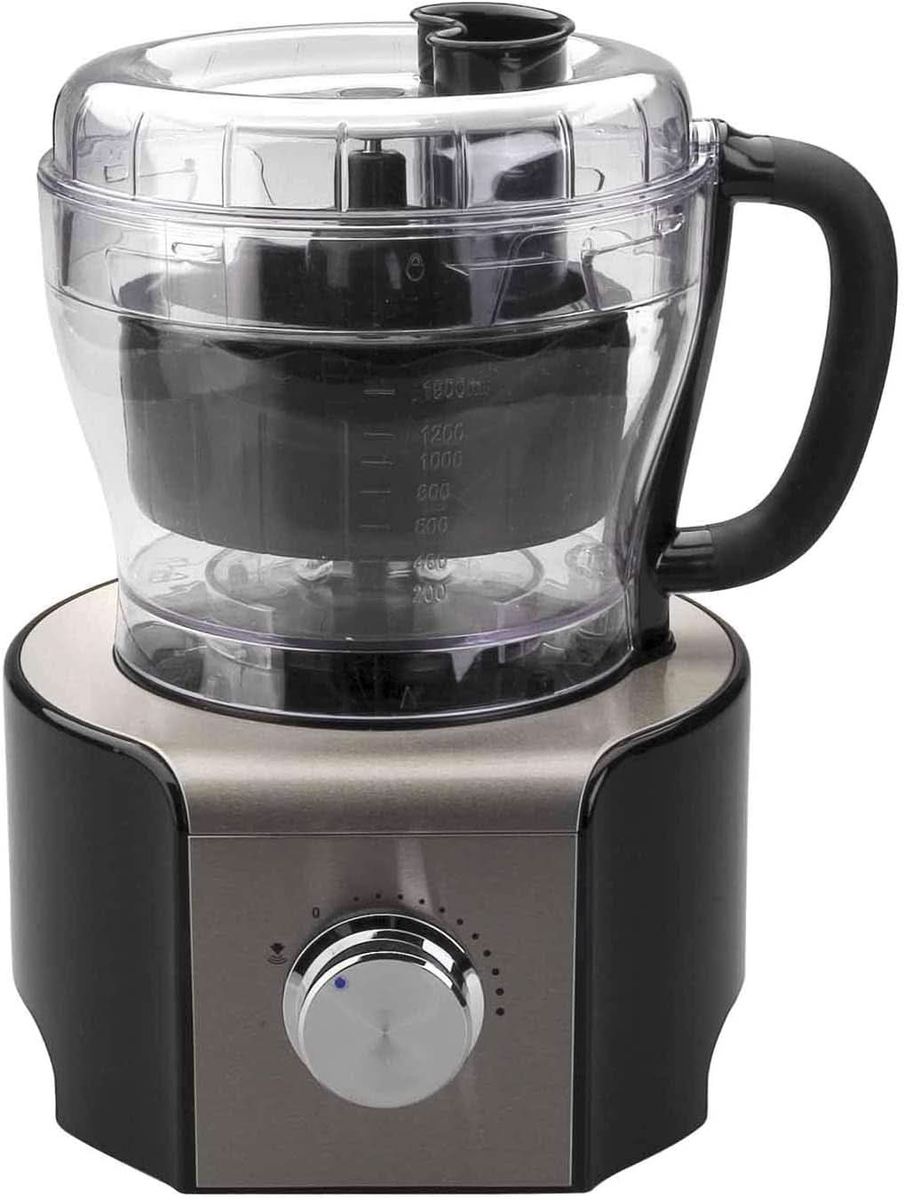 69079 -69079 Multifunktionsroboter 800 W-Schwarz, Edelstahl, Glas und Kunststoff, mehrfarbig Mutter und Kind Naty Shop