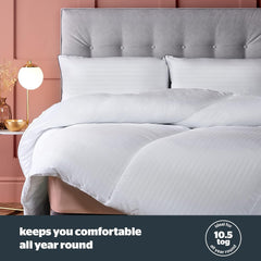 Bettdecke Silentnight Hotel Collection 10,5 Tog – Doppelbett, Polyester, weiß Bettdecken und Steppdecken Naty Shop