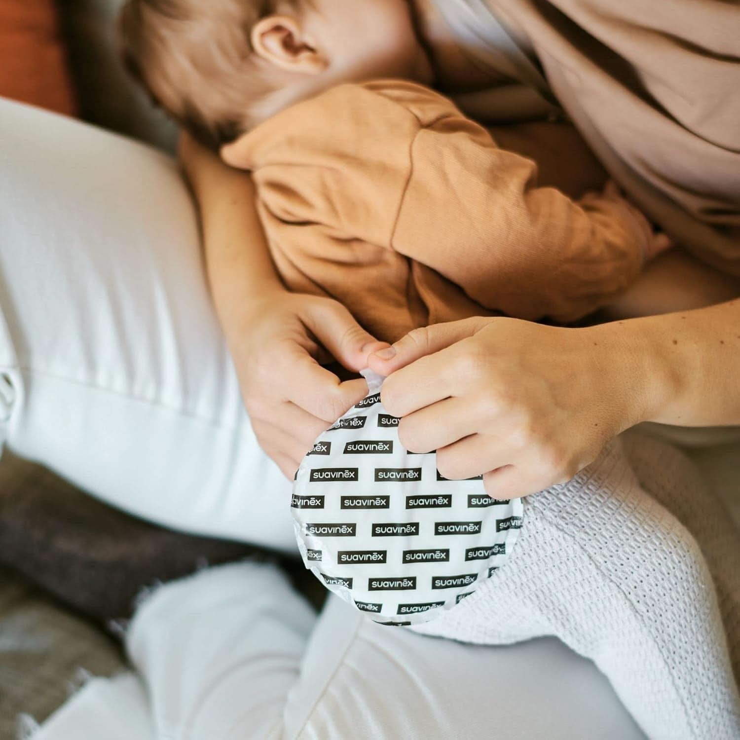 Suavinex 3182126 - Tampon de alăptat pachet de 60 Accesorii Hrana si Alaptare Bebe Naty Shop