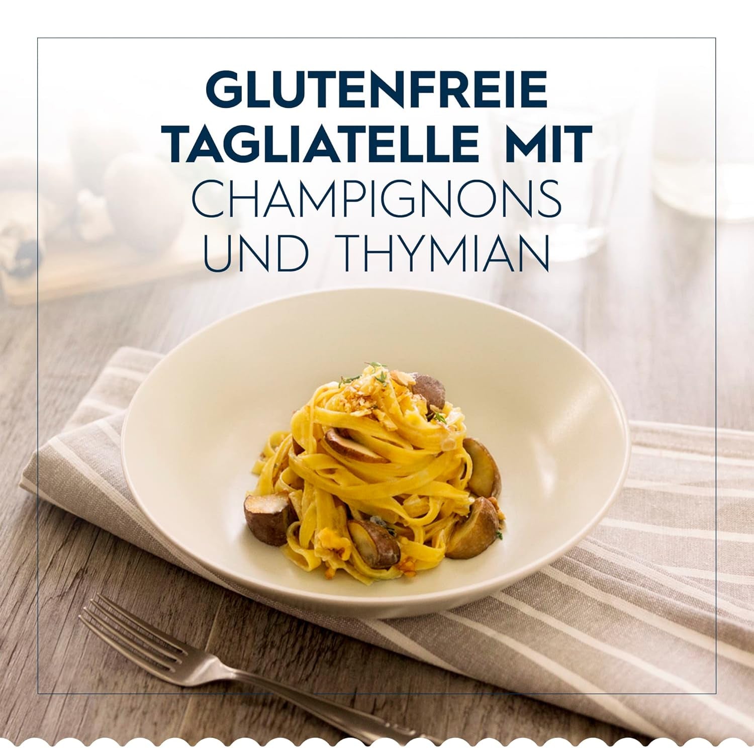 Glutenfreie Barilla Tagliatelle-Nudeln aus köstlichem Mais und Reis – perfekt für Menschen mit Zöliakie oder Glutenunverträglichkeit, 300 g