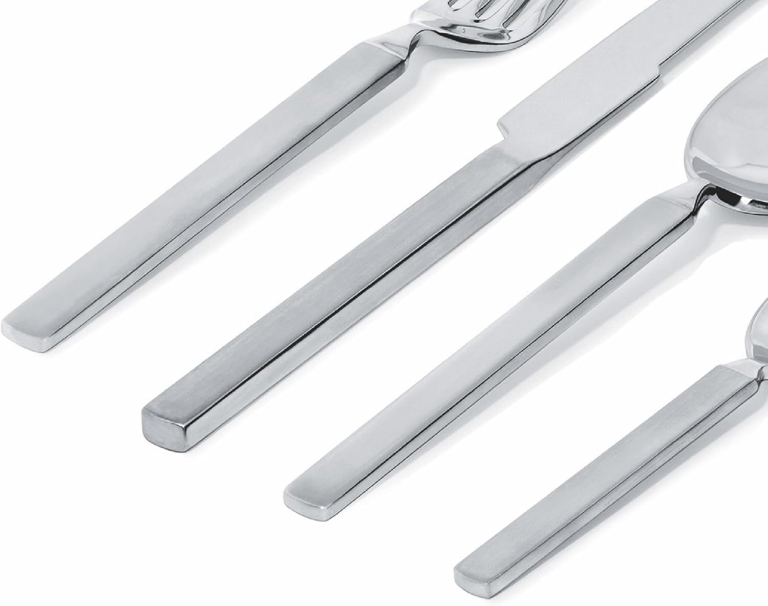 Alessi 4180S24 Set tacâmuri uscate 24 piese din oțel inoxidabil Bucatarie Naty Shop