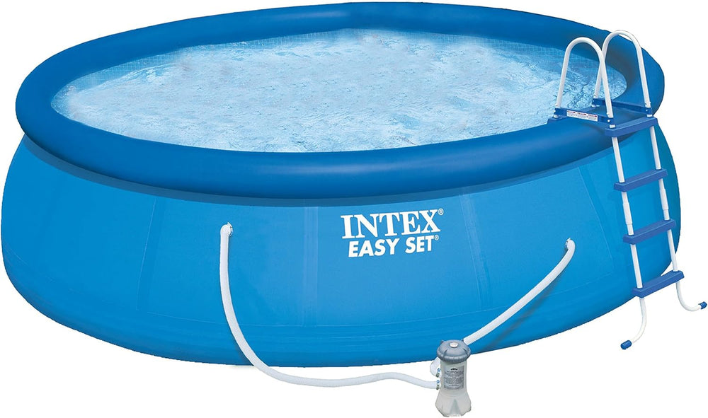 Intex Easy Set Aufstellpool – Für Kinder, 183 cm x 183 cm x 51 cm, 28101NP, Blau