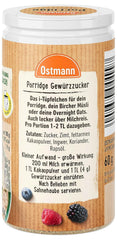 Ostmann Gewürze - Gewürzte Aromamischung aus Breizucker, Zimt und Kakao, zum Würzen von Haferflocken, Milchreis und anderen süßen Spezialitäten, vegan, 60g (Verpackungsdesign kann variieren)