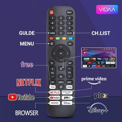 Televizor inteligent RCA VRS32HQ1, televizor LED HD de 32 inch (80 cm), cu WLAN, tuner triplu (DVB-T/T2, DVB-C, DVB-S/S2), App Store, HDMI, USB, CI/CI+, Netflix, YouTube și multe altele [RVSmart 2024]