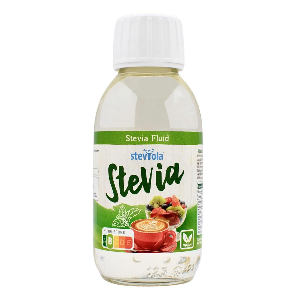 Steviola Stevia Fluid aromă de cireșe fructate, 125 ml Indulcitori Naty Shop 125 ml Stevia