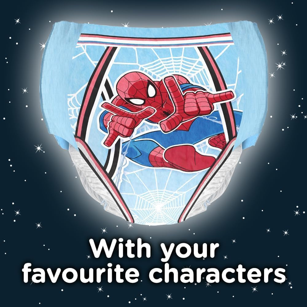 DryNites Pyjamahosen für Jungen 3–5 Jahre, 1 Packung (1 x 16 Stück)