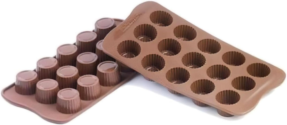 Silikomart 194690, Schokoladenpralinen, Herz, 15 Modelle Kitchen Naty Shop Pralinen