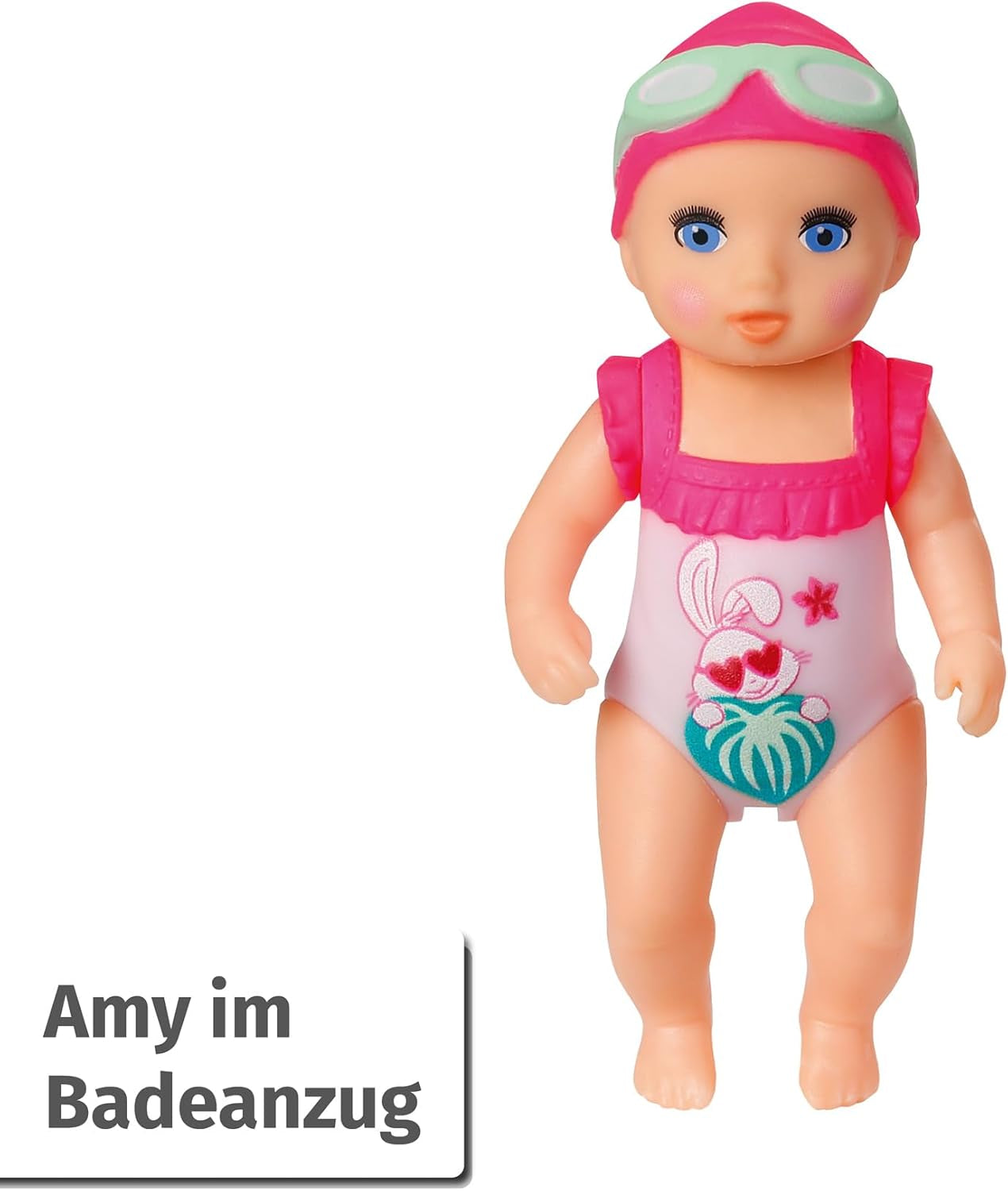 BABY Born Minis Badespielset mit Minis Amy und Duck Doll, 906101 Zapf Creation Naty Shop Puppen