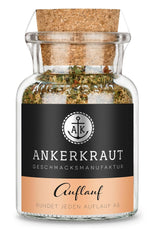 Ankerkraut Auflauf, für Gemüse-, Kartoffel- und Nudelauflauf, Gewürzsalz mit Pfeffer, Parsilie, Knoblauch, Karotte, 90 g im Korkenglas