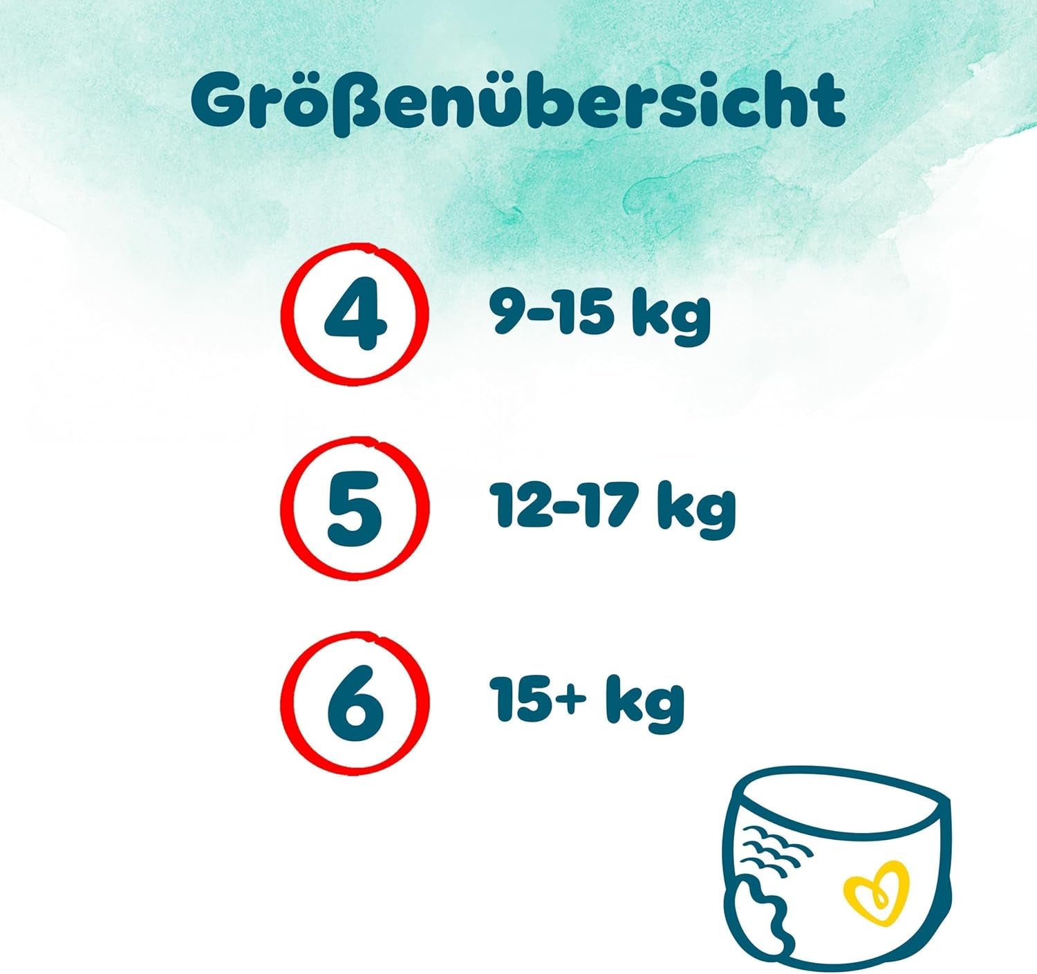 Pampers Harmony Pants Windeln der Größe 5, 144 Stück, 12 kg-17 kg, sanfter Hautschutz und 360°-Komfort