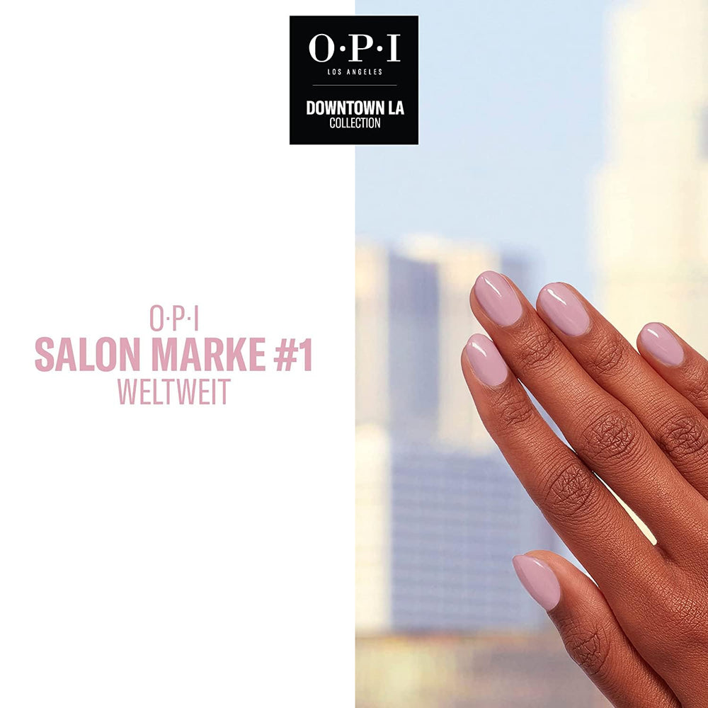 OPI Downtown LA-Kollektion – Nagellack (Rosa auf Leinwand – bis zu 7 Tage haltbar – langanhaltender Nagellack mit einem extra breiten ProWide-Pinsel für perfekte Nägel