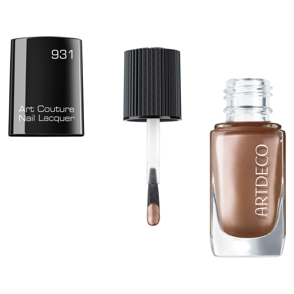 ARTDECO Art Couture Nail Lacquer – Nagellack mit Vinyl-Glanzeffekt und Pinsel für eine perfekte Schicht – 1 x 10 ml
