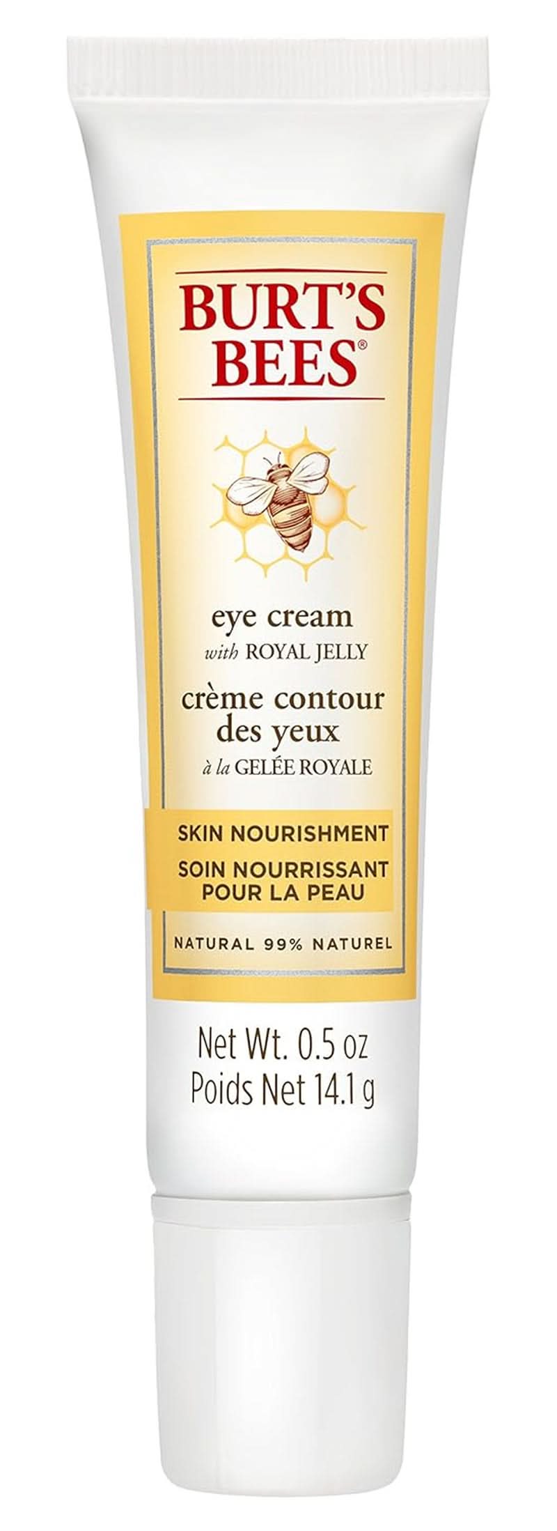 Burt'S Bees Natürliche Augencreme für empfindliche Haut mit Baumwollextrakt, 14 g Kosmetik und Schönheit Naty Shop Nährend