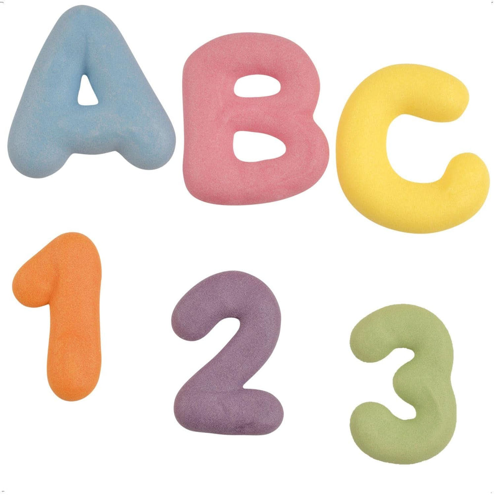 Günthart, 8 Zuckerfiguren zum Schulanfang und Buchstaben, 115 Gramm Streusel Naty Shop