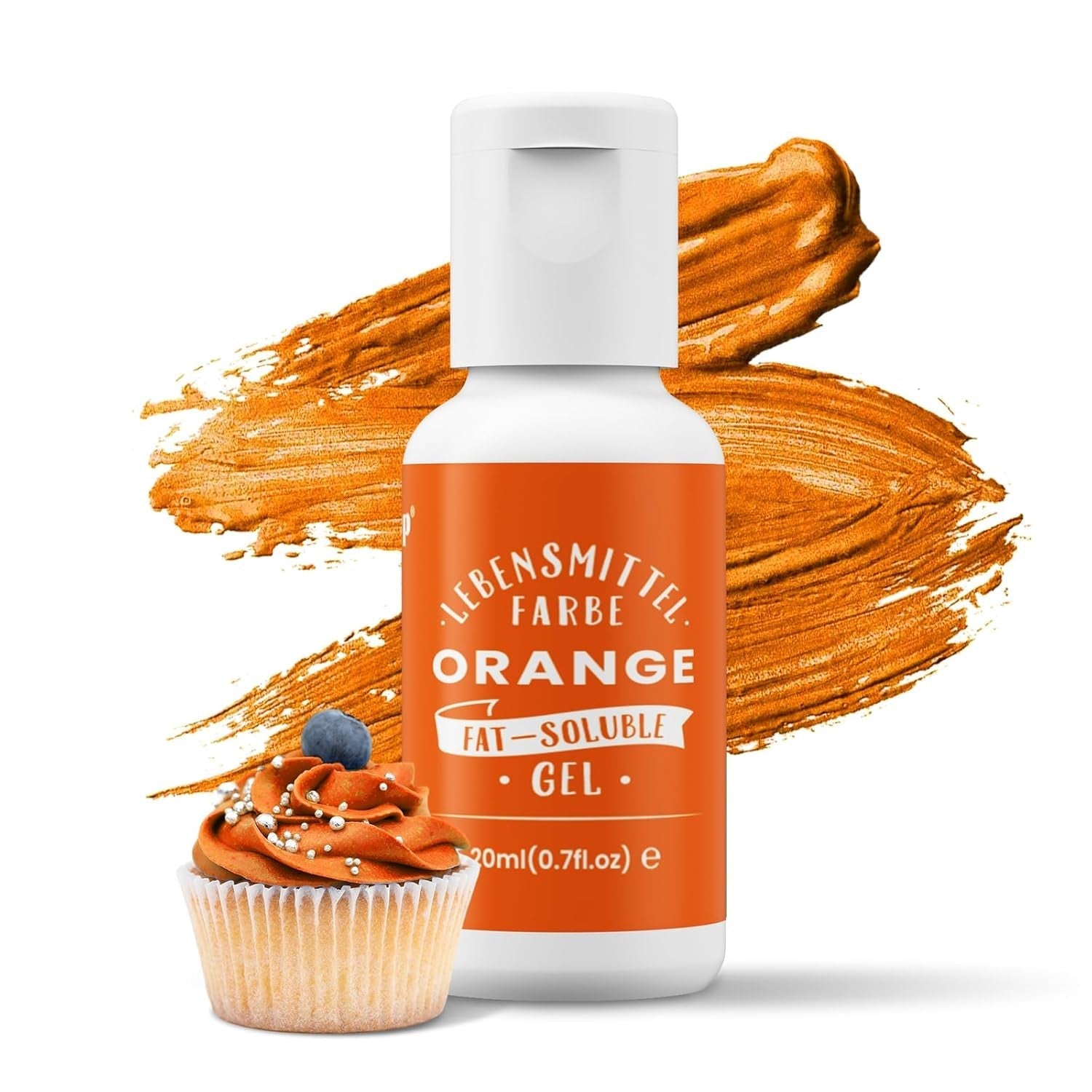 Amestec de uleiuri, colorant alimentar roz pe bază de ulei, foarte concentrat, pentru ciocolată, fondant, fursecuri, copt tort, macaroane, decorare tort DIY, toppinguri pentru aluat - 20ml