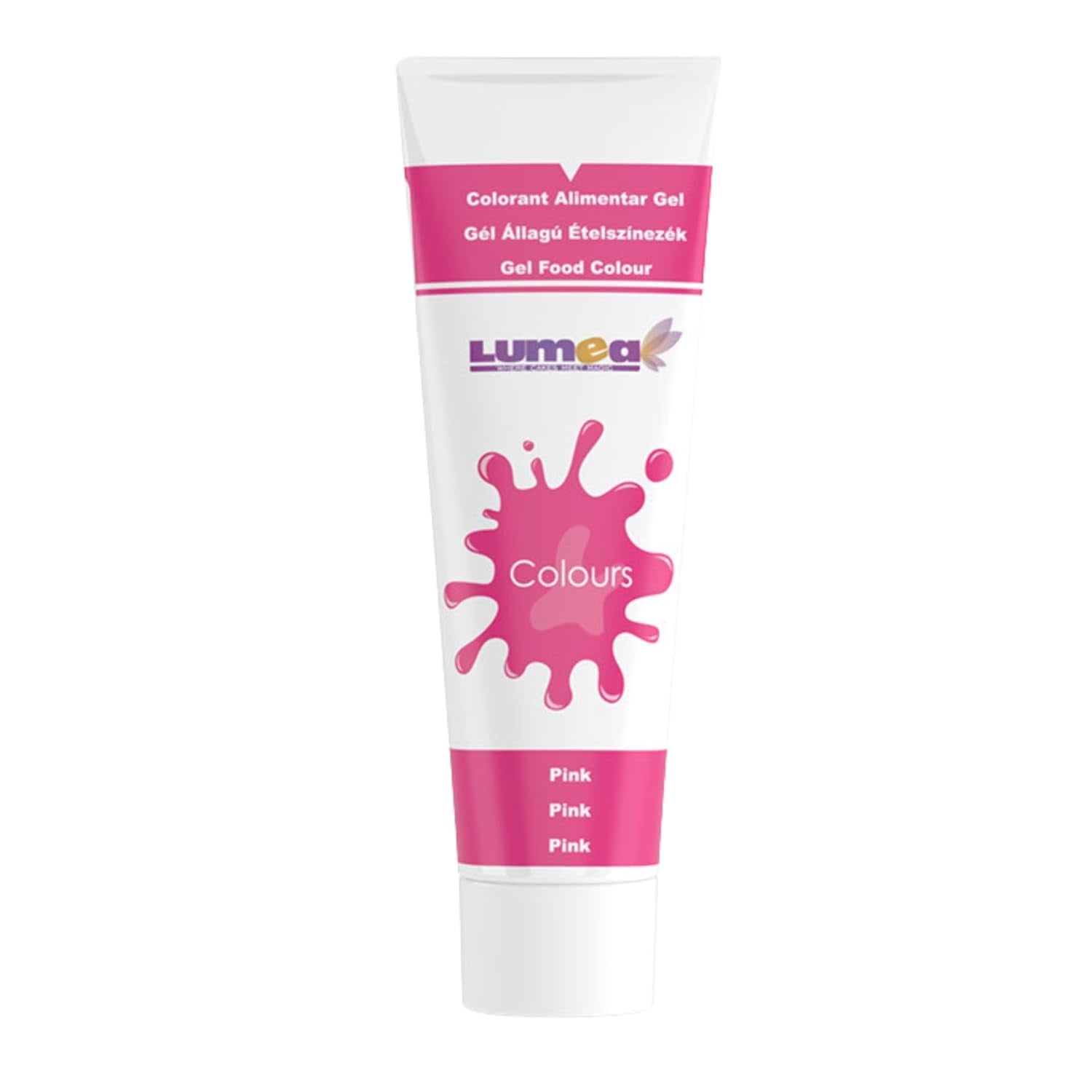 Dekozauber24 Colorant alimentar roșu, gel, 30g, vegan, fără zahăr, foarte concentrat, colorant alimentar roșu pentru fondant, cremă de unt, băuturi și multe altele