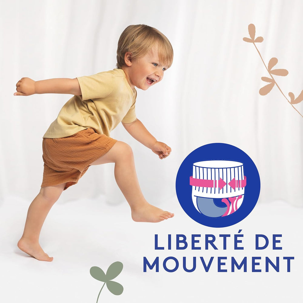 Douceur Naturelle – Höschen, Größe 6 (16–26 kg), 1-Monatspackung – 112 Höschen