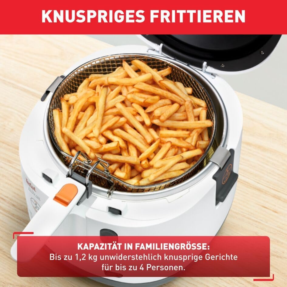 Tefal FF1631 Filtra One Fritteuse, 1.900 W, Kapazität 1,2 kg Haushaltsgeräte Naty Shop