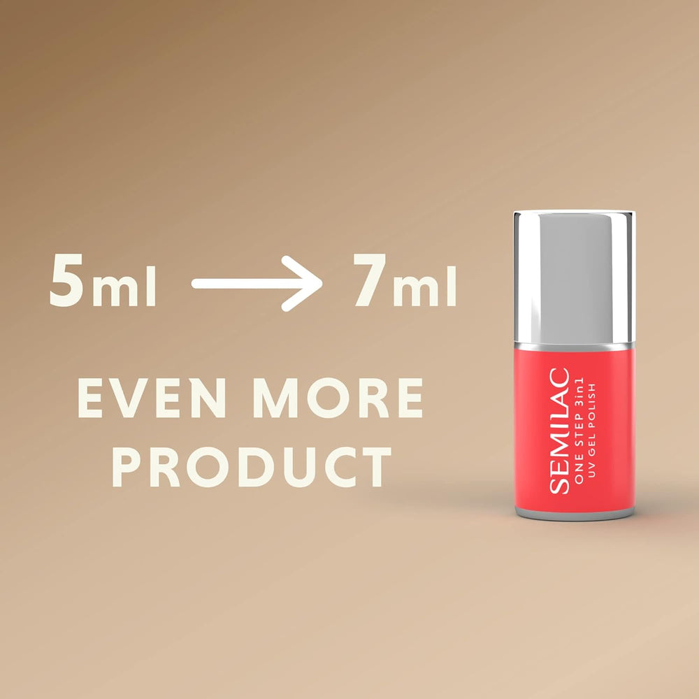 Oja UV Semilac One Step 3 in 1 S251 Kokoscreme 7ml