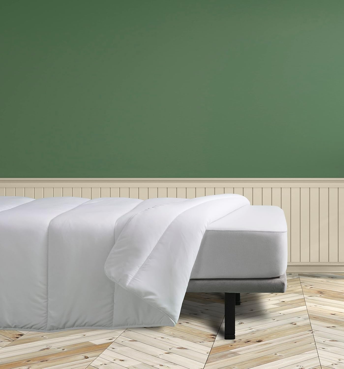 Steppdecke aus Silikonfaser, Behandlung mit Aloe Vera, 300 g, Herbst/Winter, für 90-cm-Betten (150 x 220 cm) Bettdecken und Steppdecken Naty Shop