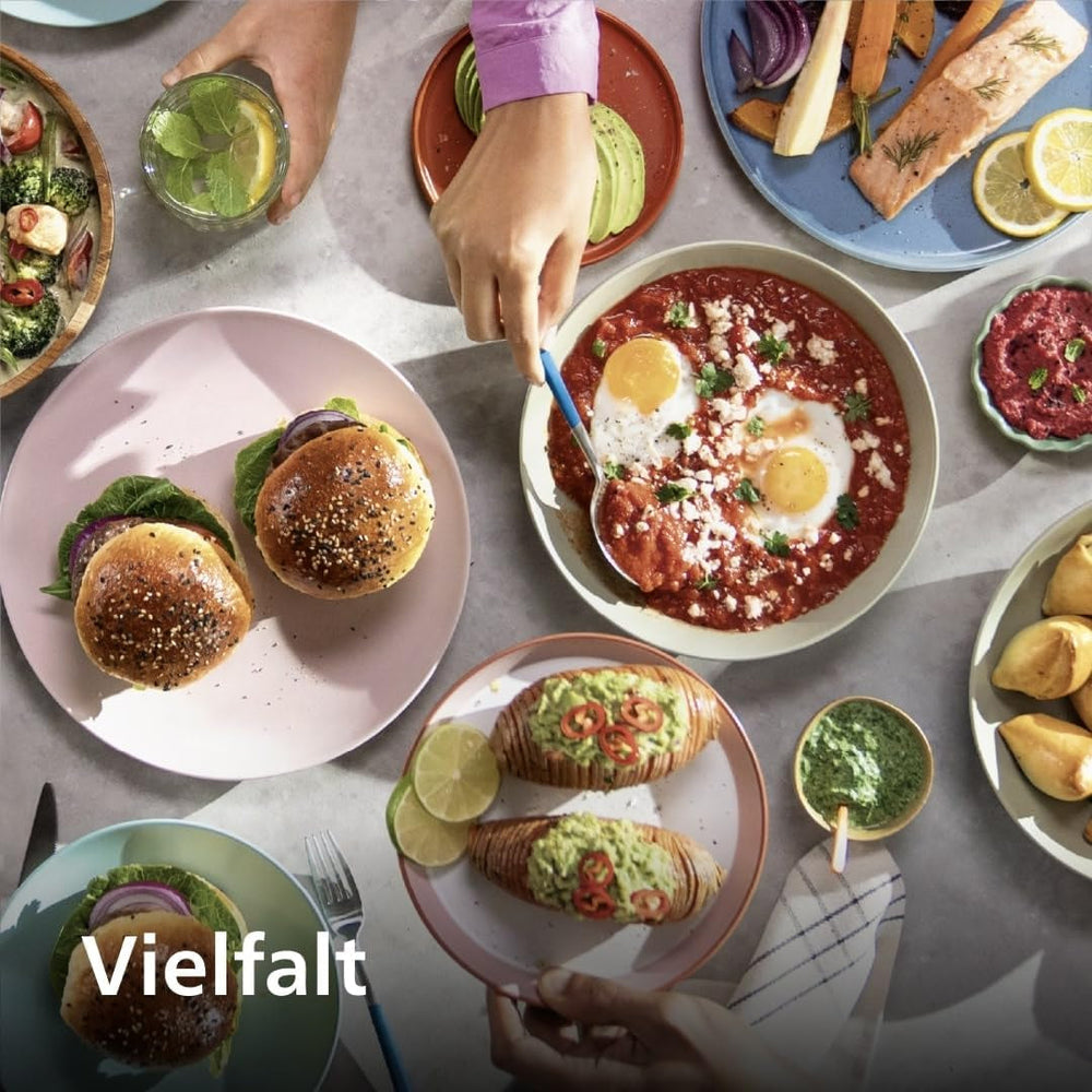 Philips Airfryer 3000 Serie 6,2 l, Kochfenster, 16 Kochfunktionen in 1, Rapidair Plus-Technologie, Fettentfernung, Rezeptanwendung Homeid Appliances Naty Shop