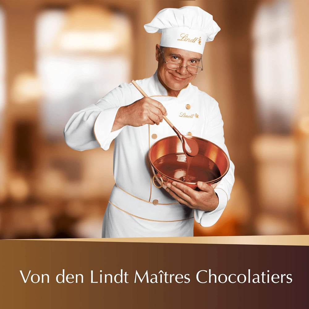 Lindt-Schokolade | NUXOR Milchschokolade-Beutel | 103g | Cremige Gianduja-Milchschokoladenwürfel mit gerösteten Haselnüssen | Schokoladengeschenk