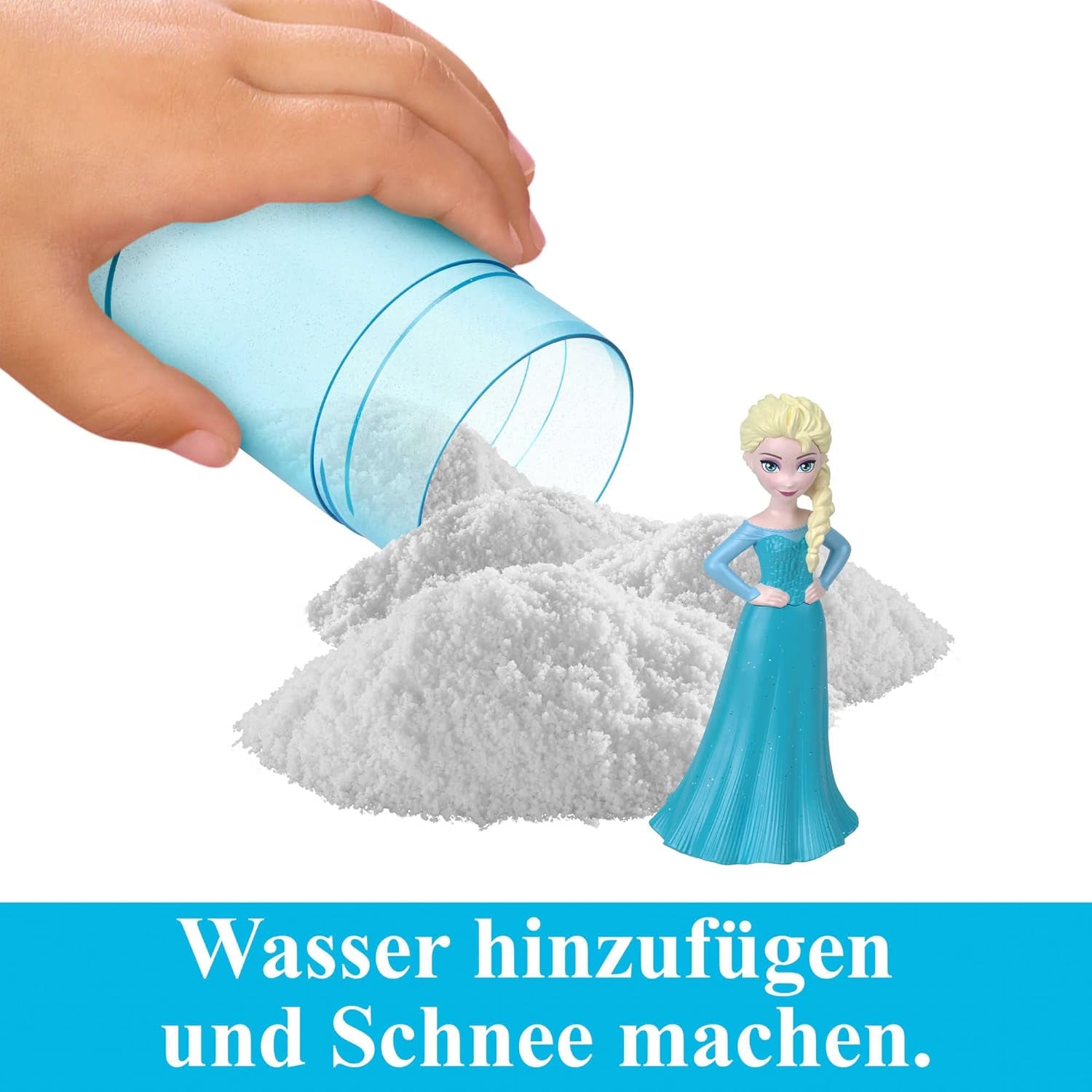 DISNEY Die Eiskönigin – Snow Color Reveal Puppen mit 6 Überraschungen, inklusive königlichem Zubehör und Haarschmuck-Deckel, für Kinder ab 3 Jahren, HMB83