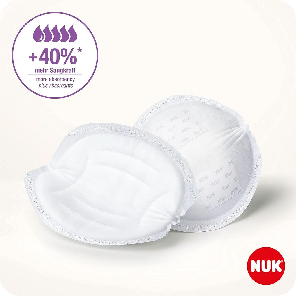 NUK High-Performance Einweg-Stilleinlagen Mit Sofort-Saugvlies | Einlagen Zum Stillen | Einzelverpackung | +40% Mehr Saugkraft | 60 Stück Accesorii Hrana si Alaptare Bebe Naty Shop