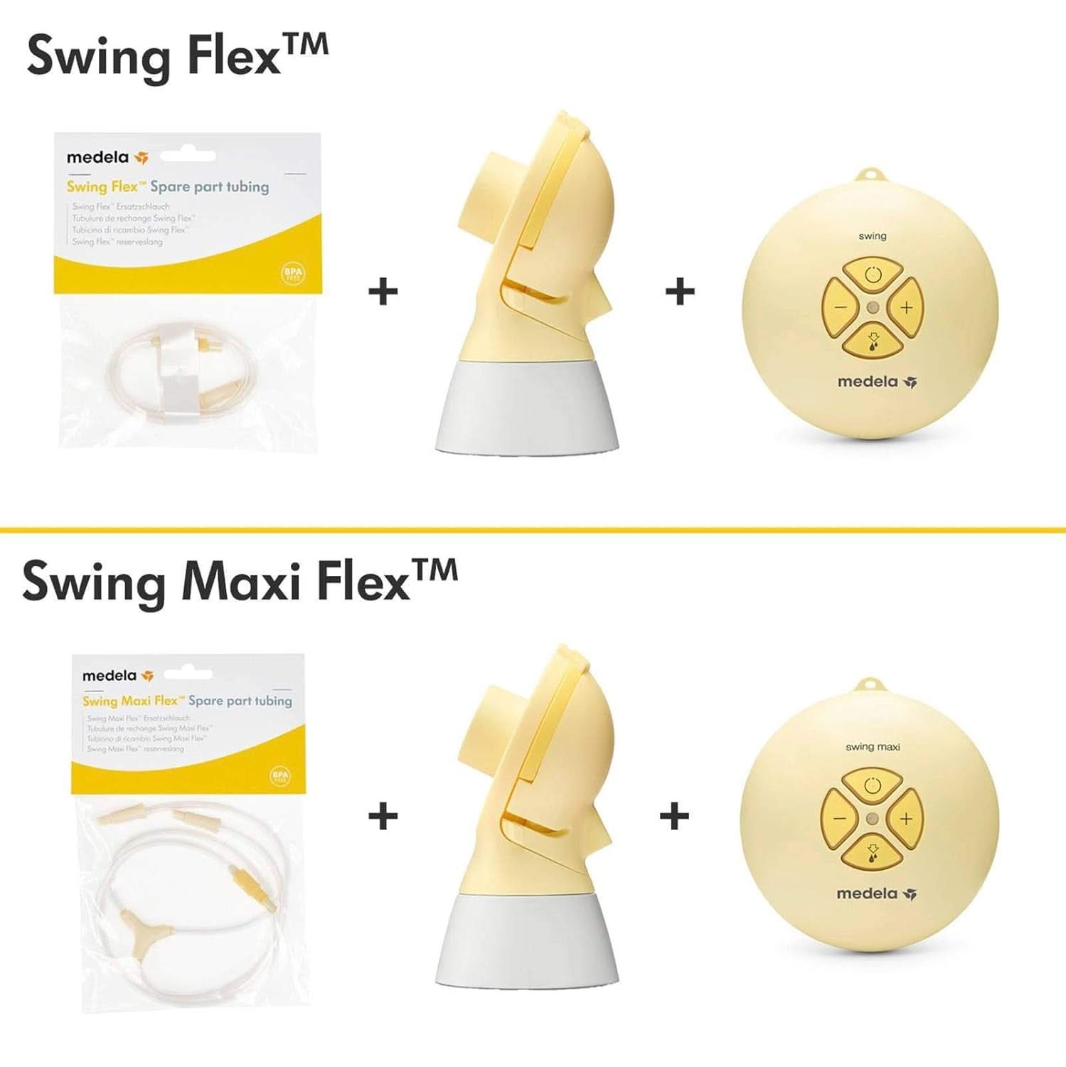 Ersatzschlauch Medela Swing Flex Zubehör Essen und Stillen Bebe Naty Shop