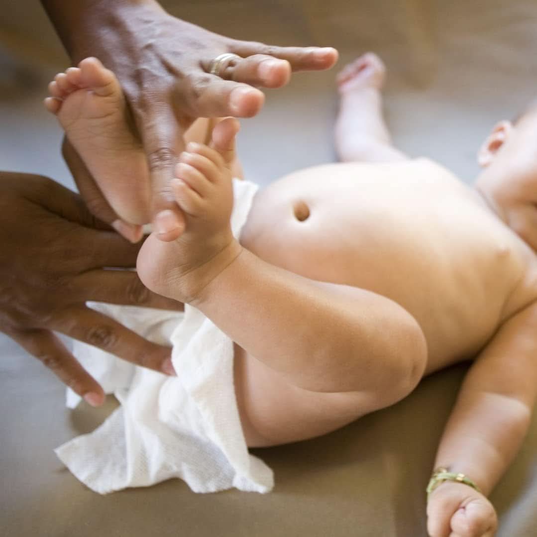 Komprimierte Reinigungstücher CREHO ONE 96 Baby Wet Wipes Naty Shop