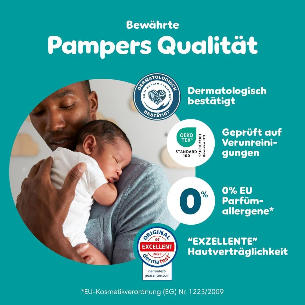 Pampers Baby-Dry Puppy Patrol Edition Windeln, Größe 5, 186 Windeln, 11 kg – 16 kg, bis zu 100 % Auslaufschutz und Komfort die ganze Nacht